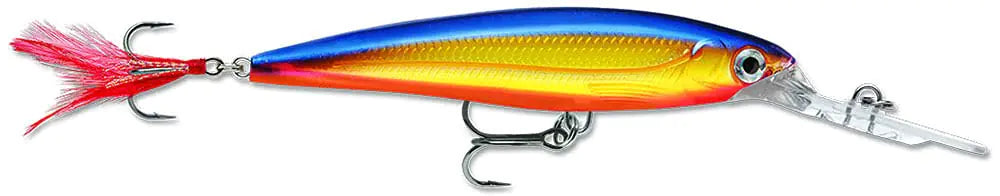 Rapala X-Rap Deep 10 – Hot Steel | Deep Diving Slashbait for Big Strikes